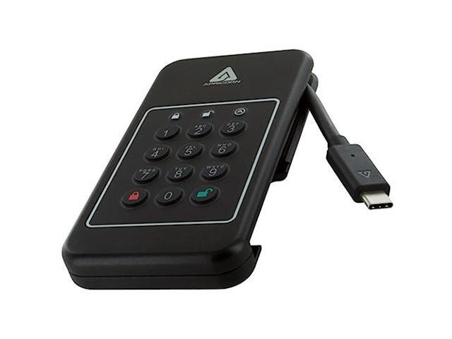 Apricorn Aegis NVX - Ultra high Speed Ruggedized SSD, USB 3.0 encrypted Drive