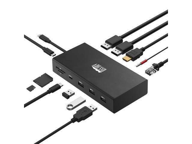 Adesso 12-in-1 USB-C Multi-Port Docking Station (TAA Compliant) - image 12