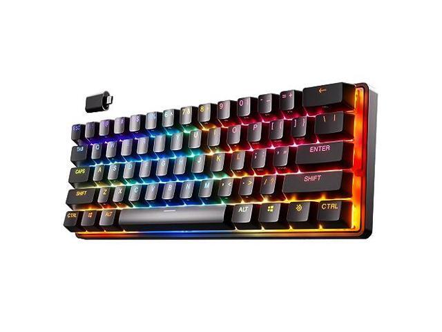 SteelSeries - Apex Pro Mini 60% V2 Wireless Mechanical OmniPoint Adjustable HyperMagnetic Gaming Keyboard with Rapid Tap - Black - image 10