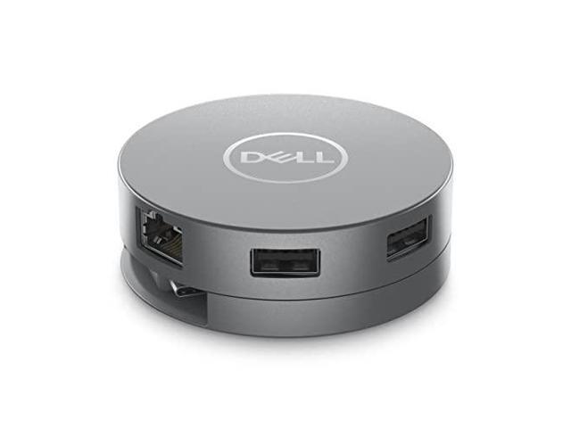 Dell - DA305 6-in-1 USB-C Universal Multiport Adapter Docking Station - Gray - image 10