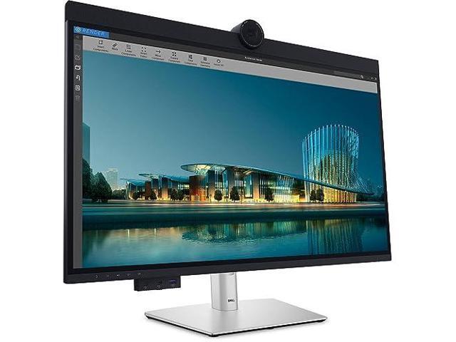 Dell - UltraSharp 31.5" IPS LED 60Hz Monitor with HDR (USB, HDMI) - Black, Silver, Dual Color - image 9