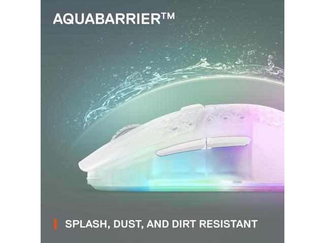 SteelSeries - Aerox 3 Super Light Honeycomb Wireless RGB Optical Gaming Mouse - Wireless - Ghost Edition - image 11