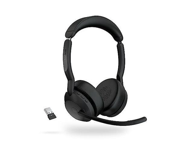 Jabra Evolve2 55 Link380a UC Stereo Headset - Black - image 5