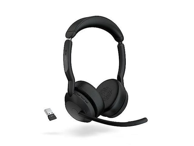 Jabra Evolve2 55 Link380a UC Stereo Headset - Black - image 4