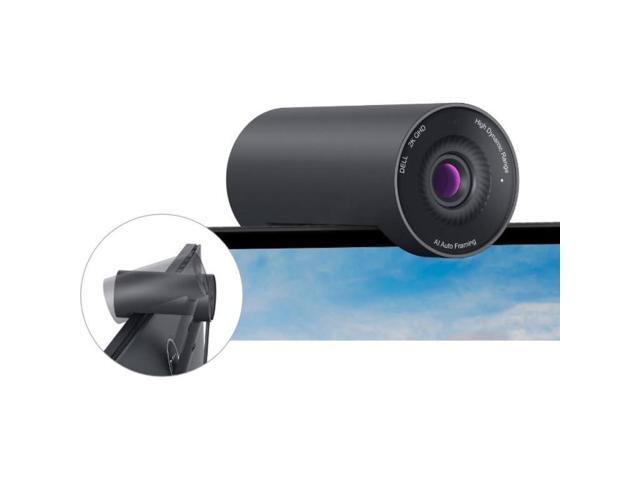 Dell WB5023 Webcam - 60 fps - USB 2.0 Type A - 2560 x 1440 Video - CMOS Sensor - Auto-focus - 4x Digital Zoom - Microphone - Display Screen,...