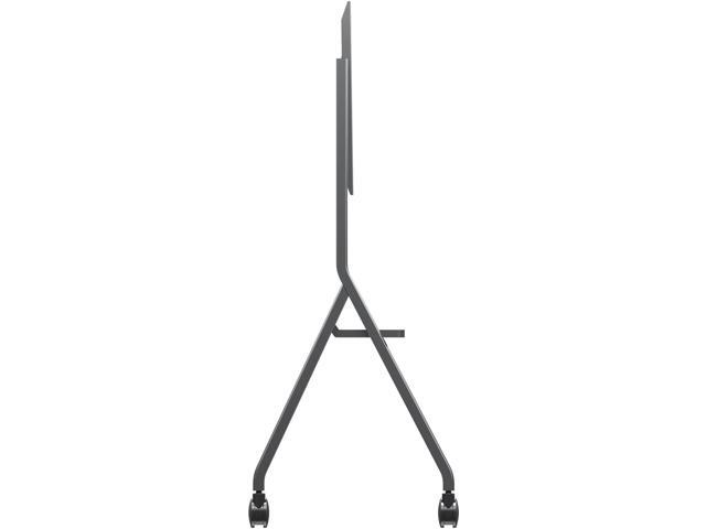 ViewSonic VB-STND-009 IFP, CDE Slim Mobile Cart for 55' to 86' - Supports 400x400mm to 1000x600mm VESA patterns - Lockable 4' 360o Caster Wheels -...