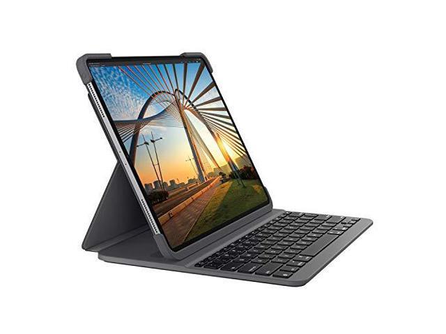 Logitech Combo Touch Backlit Keyboard Case for Apple 12.9" iPad Pro 5th & 6th Gen (Oxford Gray) - image 12