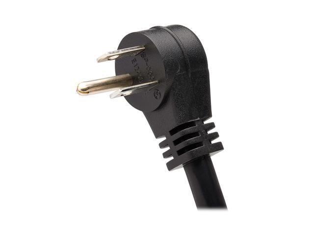 Tripp Lite SafeIT 6-Outlet Surge Protector 10 ft. Spiral Cord Black TLP610COILAM