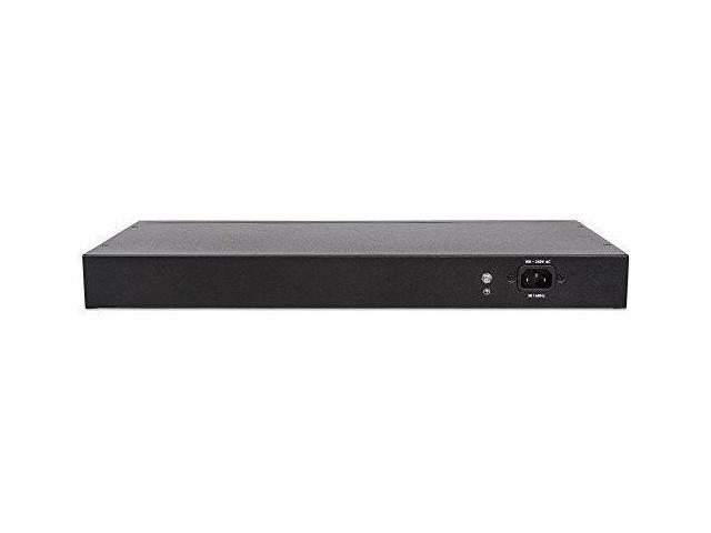 Intellinet 24-Port Web-Managed Gigabit Ethernet Switch with 2 SFP Ports, 24 x 10/100/1000 Mbps RJ45 Ports + 2 x SFP, IEEE 802.3az Energy Efficient...