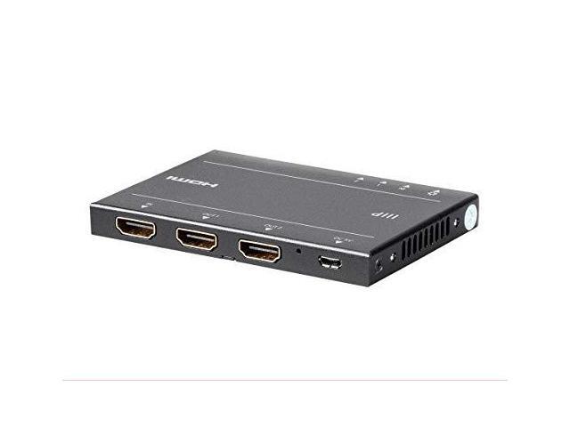 Monoprice Blackbird 4K Pro 1x2 Ultra Slim HDMI Splitter -Black | 4K @ 60Hz HDCP 2.2 Compliant HDR And EDI Detection - image 9