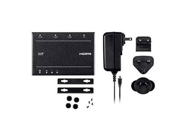 Monoprice Blackbird 4K Pro 1x2 Ultra Slim HDMI Splitter -Black | 4K @ 60Hz HDCP 2.2 Compliant HDR And EDI Detection - image 12