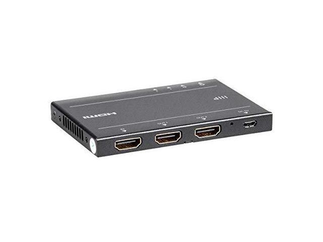 Monoprice Blackbird 4K Pro 1x2 Ultra Slim HDMI Splitter -Black | 4K @ 60Hz HDCP 2.2 Compliant HDR And EDI Detection - image 11