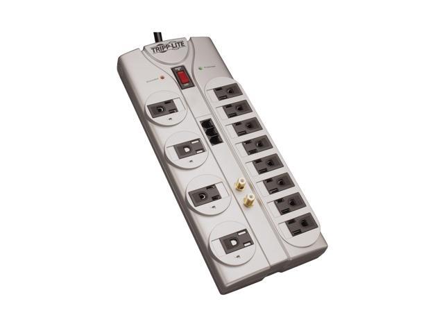 Tripp Lite TLP1208TELTV Protect It! 12-Outlet Surge Protector