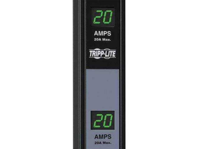 Tripp Lite Metered and Switched PDUs 0U Vertical Rackmount Solutions, 120V and 240V Input Voltages, Dual Circuit, Network Card, and Surge...