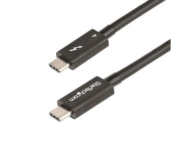 StarTech 1m Thunderbolt 4 Cable 40Gbps 100W PD TBLT4MM1M