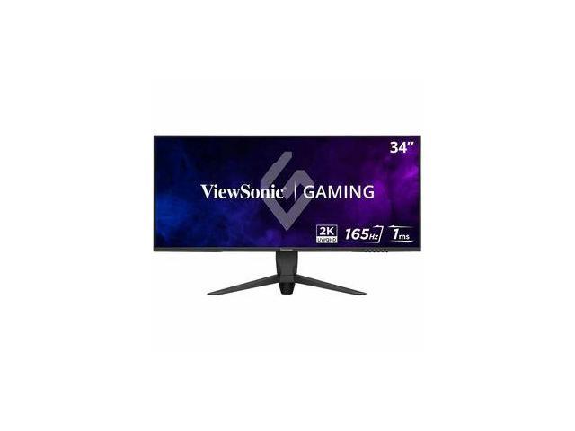 ViewSonic - VX3418-2K 34" LCD QHD 165Hz Gaming Monitor (HDMI, DP, USB) - Black - image 9