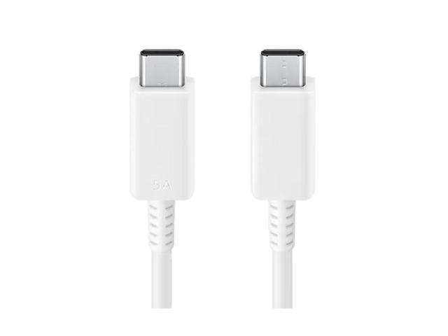 Original Samsung Official S22 series 5A Type-C to Type-C Cable 1.8m (EP-DX510) - White