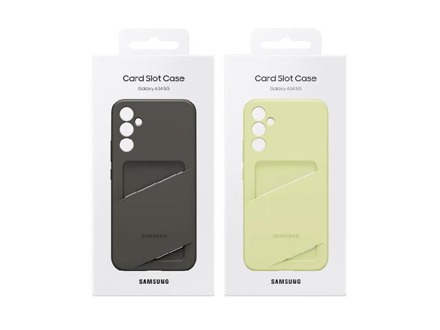 Original Samsung Official Galaxy A34 5G Card Slot Case (EF-OA346) - Lime