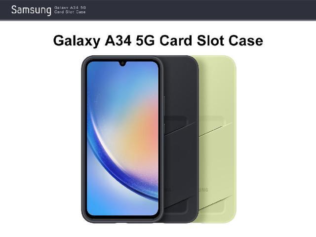Original Samsung Official Galaxy A34 5G Card Slot Case (EF-OA346) - Lime