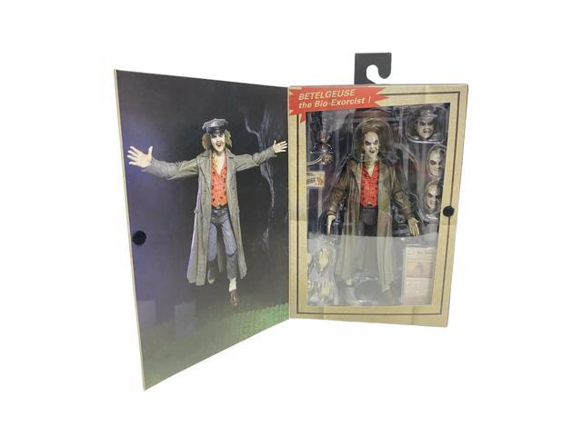 NECA Beetlejuice 1988 Tour Guide Action Figure Ultimate Edition with Accessories