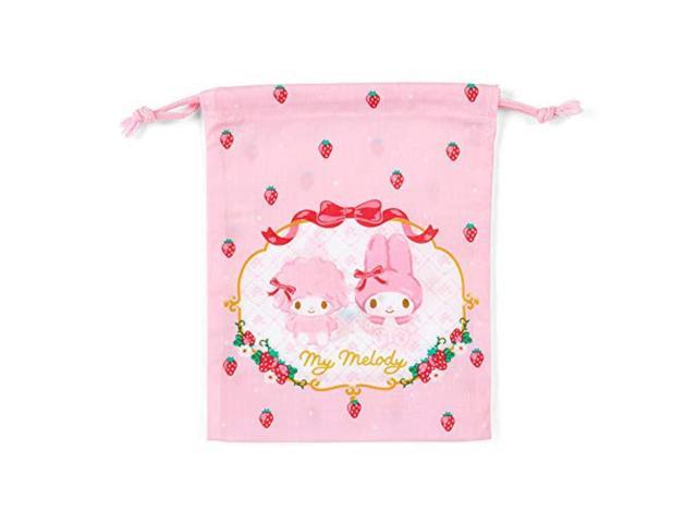 Sanrio, My Melody Drawstring purse with gusset S (strawberry) 733938 (Toys & Games Toys) photo