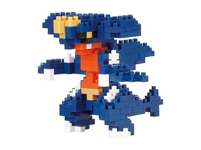 Nanoblock Pokemon Garchomp Micro Building Block Kit NBPM075 210 Pieces Approximately 2.4 Inch Tall Difficulty Level 3