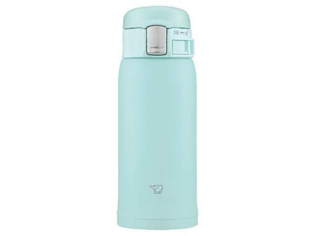 Zojirushi Water bottle Drink directly [One-touch open] Stainless mug 360ml Mint blue SM-SF36-AM