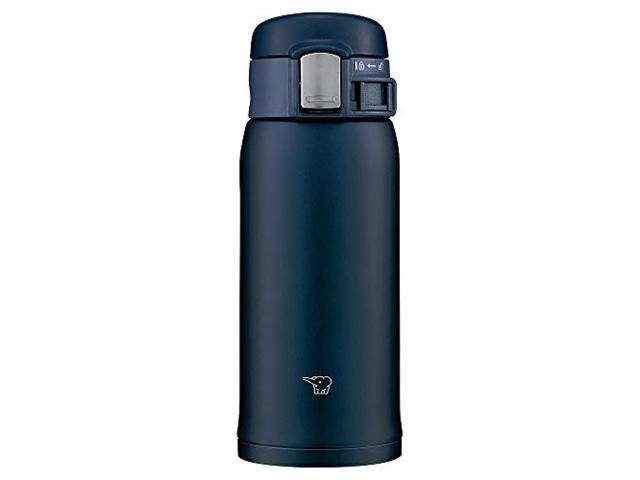 Zojirushi Water bottle Drink directly [One-touch open] Stainless mug 360ml Navy SM-SF36-AD
