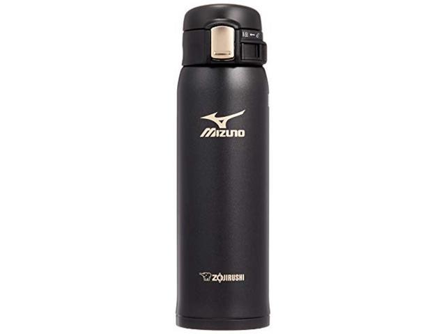 Zojirushi Water bottle Drink directly Lightweight stainless mug 'MIZUNO' model 480ml black SM-SM48-BA