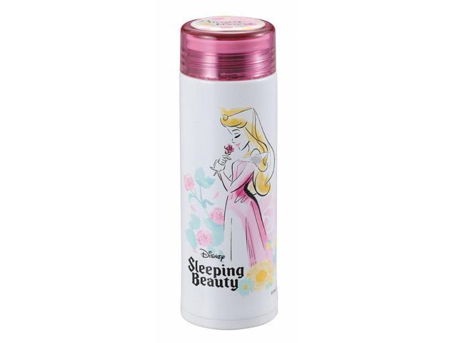 Disney Water Bottle Bottle 300ml Direct Drink Lightweight Slim Personal Bottle with Ice Stop Vacuum Insulation Sleeping Beauty / Floral