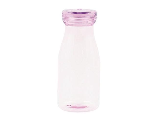 Water Bottle Bottle 450ml Clear Purple Plastic Aqua Bottle Clear Assist HB-3723