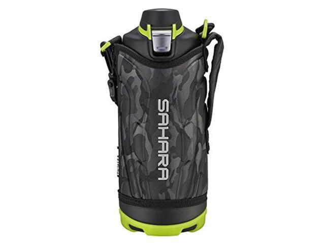 Tiger Water bottle 1 liter Sahara Stainless bottle Sports Drink directly Wide mouth For cold storage only black MME-F100KK