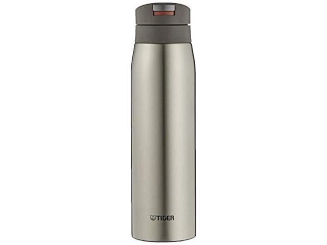 Tiger Water bottle 600ml Sahara Mug Stainless bottle One touch lightweight MCX-A602XC Clear stainless steel