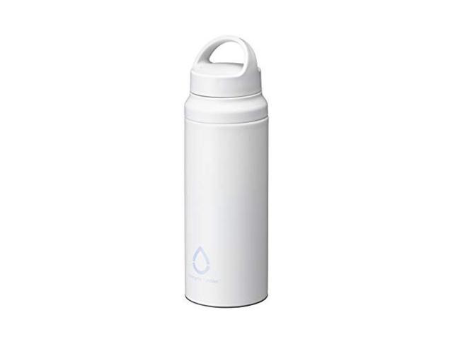 Tiger thermos Water bottle Sahara Stainless bottle 600ml [Slant handle] Lightweight Drink directly white MCZ-A060W