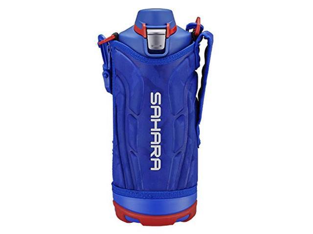 Tiger Water bottle 1 liter Sahara Stainless bottle Sports Drink directly Wide mouth For cold storage only blue MME-F100AK