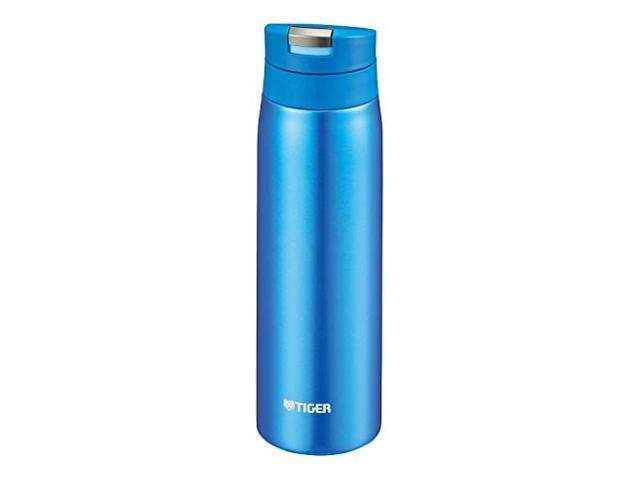 Tiger Water bottle 500ml Sahara Mug Stainless bottle One touch lightweight sky blue MCX-A501AK
