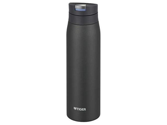 Tiger Water bottle 600ml Sahara Mug Stainless bottle One touch lightweight MCX-A602KE Ebony black