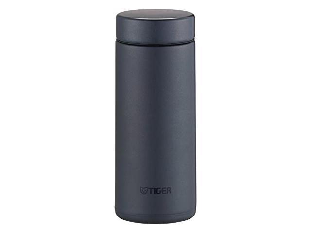 [Antibacterial processing] Tiger thermos water bottle screw mug bottle heat insulation cold insulation 350ml home tumbler available steel black.