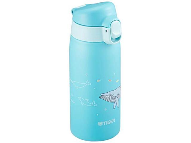Tiger Water bottle 350ml Kameichido Mug Stainless bottle One touch lightweight Whale MCT-A035A