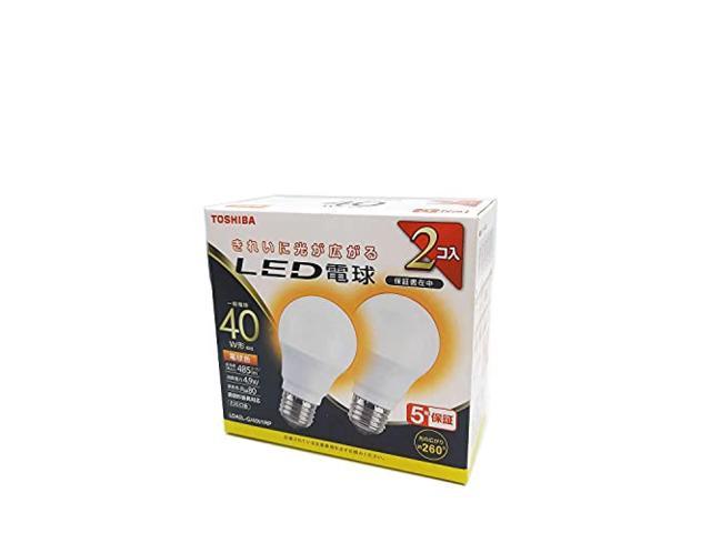 Toshiba LED bulb 40W equivalent Omnidirectional bulb color E26 base 2P Sealing fixture compatible LDA5L-G / 40V1RP photo