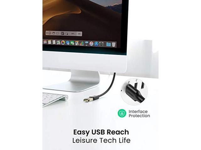 UGREEN USB Extension Cable USB3.0 Extension Cord High Speed Data Transfer Gold Plated Male Female (3m)