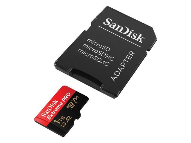 Micro SD 1TB SanDisk Extreme PRO microSDXC A2 SDSQXCZ-1T00 Overseas package product
