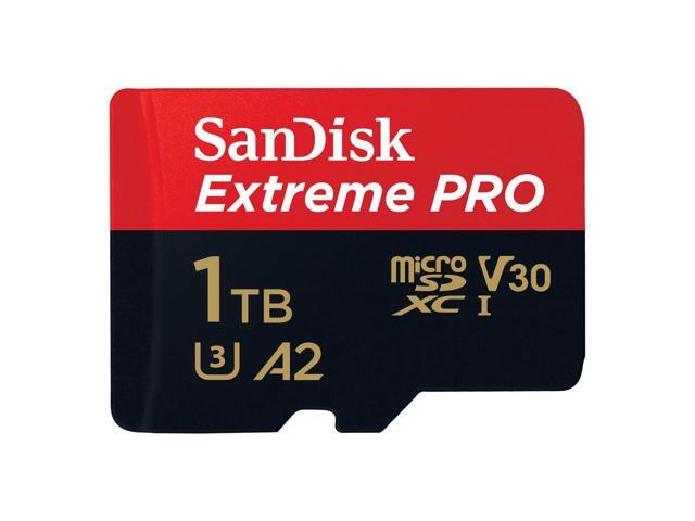 Micro SD 1TB SanDisk Extreme PRO microSDXC A2 SDSQXCZ-1T00 Overseas package product