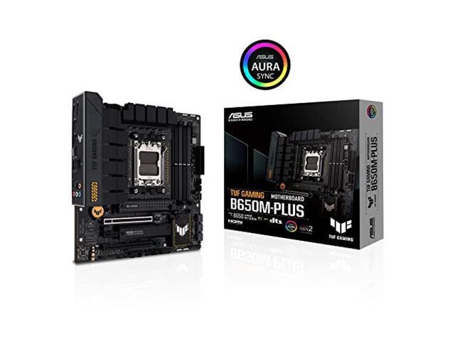 ASUS AMD Ryzen 7000 Series AM5 with AMD B650 MicroATX Motherboard TUF GAMING B650M-PLUS/Domestic Product