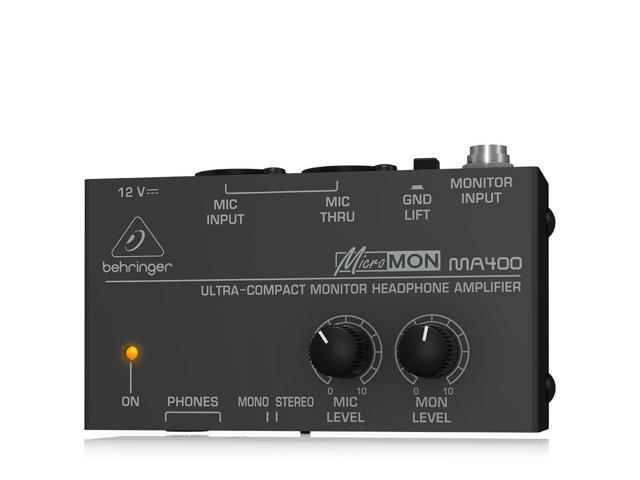 Behringer 1ch monitor headphone amplifier MA400 MICROMON