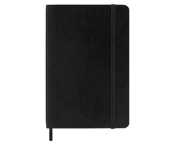 Moleskine Classic Notebook, Soft Cover, Pocket (3.5' x 5.5') Plain/Blank, Black, 192 Pages