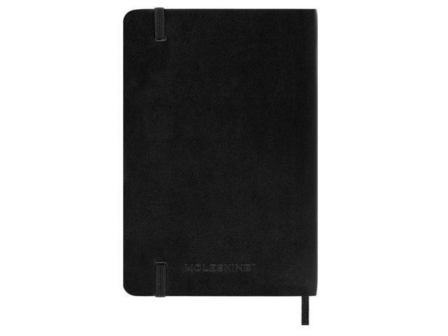 Moleskine Classic Notebook, Soft Cover, Pocket (3.5' x 5.5') Plain/Blank, Black, 192 Pages
