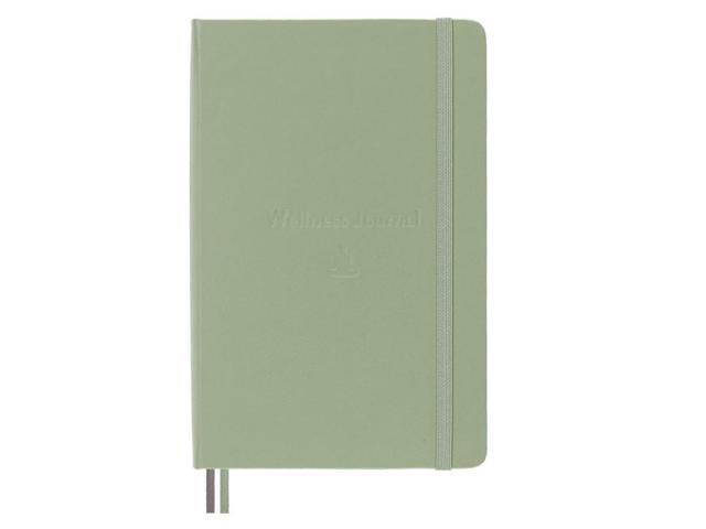 Moleskine Passion Journal, Wellness, Hard Cover, Large (5' x 8.25') Willow Green, 400 Pages