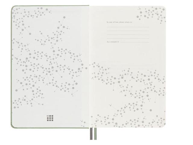 Moleskine Passion Journal, Wellness, Hard Cover, Large (5' x 8.25') Willow Green, 400 Pages