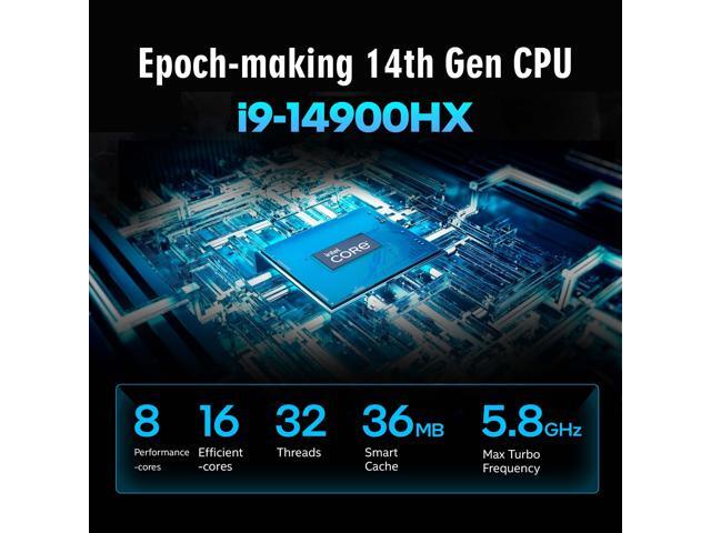 Hasee T8 Pro-16'' GeForce RTX 5080 Laptop GPU Intel i9-14900HX-5.8GHz, AI Gaming Laptop, 32G DDR5 RAM, 2TB SSD, 16'' 240Hz QHD+ 100%sRGB IPS...